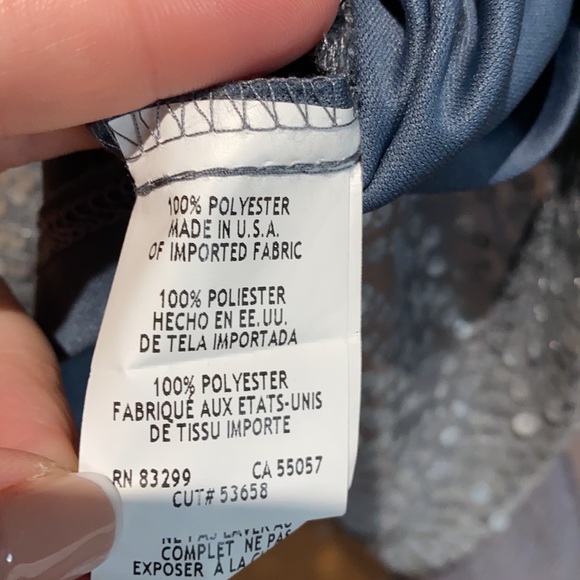 DONATED New Years Eve/Holiday party Sequined, lined. JUMP Apparel. Size 5/6 - Picture 9 of 9